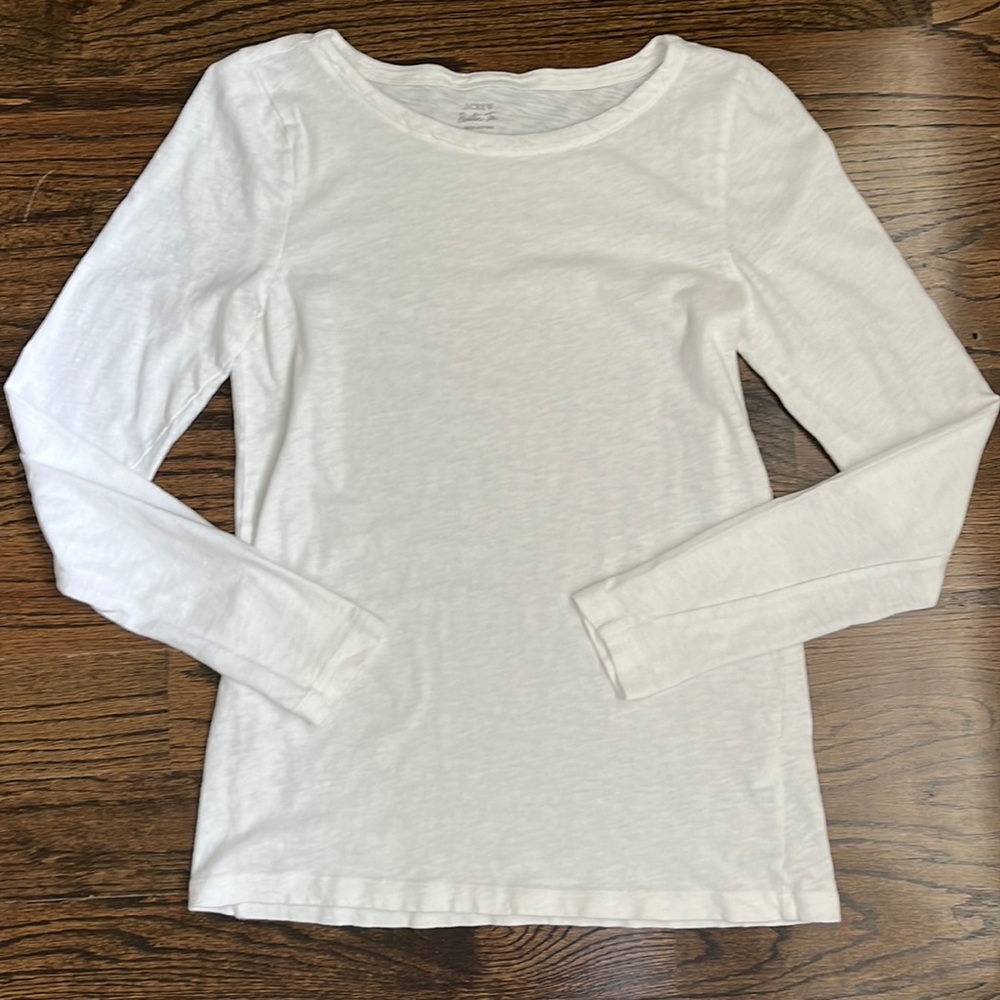 J Crew LS Painter tee - size Medium
